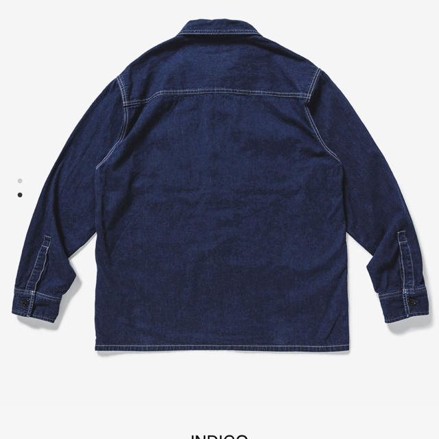 wtaps MINE LS / SHIRT. COTTON. DENIM