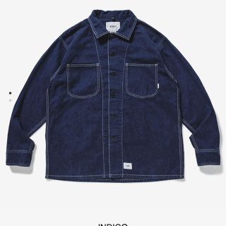 ダブルタップス(W)taps)のwtaps MINE LS / SHIRT. COTTON. DENIM(シャツ)