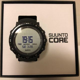 スント(SUUNTO)のsuunto core regular black 中古(腕時計(デジタル))