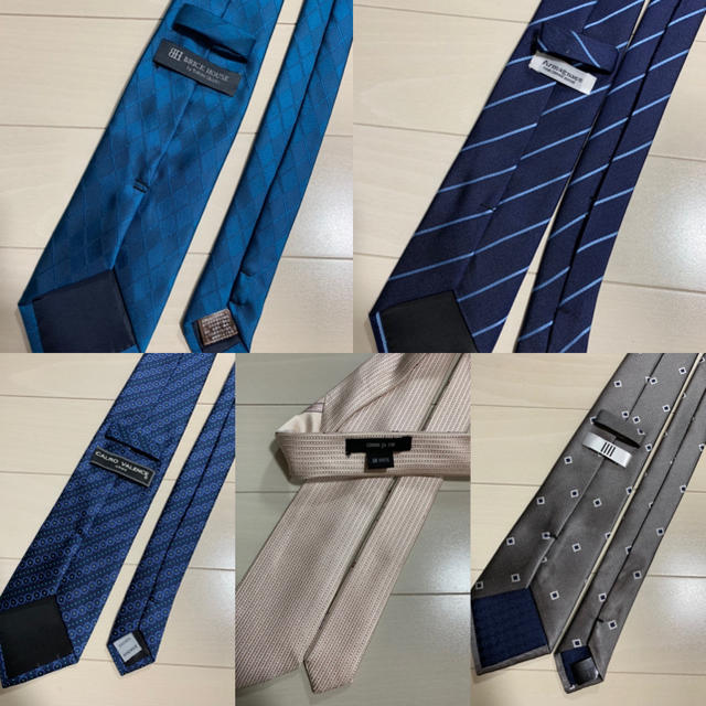 ネクタイ5本セット👔 メンズのファッション小物(ネクタイ)の商品写真