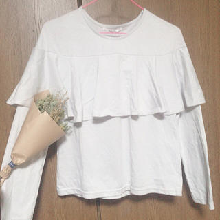 レトロガール(RETRO GIRL)のレトロガール 長袖Tシャツ オフショル風(Tシャツ(長袖/七分))
