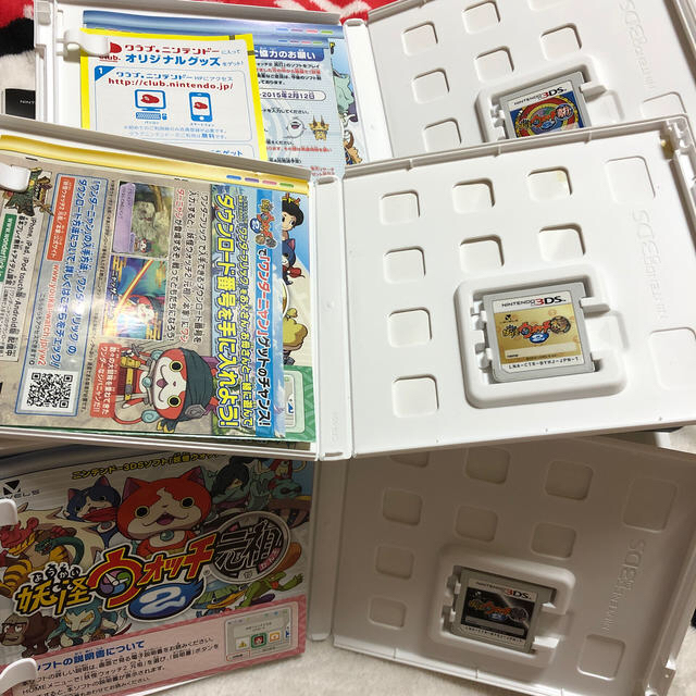 妖怪ウォッチ2 元祖本家真打 3本セット 中古 メダル付き 妖怪ウォッチ2 元祖本家真打 3本セット 中古 メダル付き