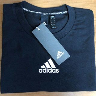 アディダス(adidas)の【新品・タグ付き】人気のadidasTシャツ★各サイズあります。(Tシャツ/カットソー(半袖/袖なし))