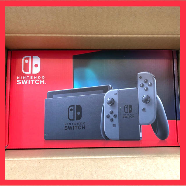 【即納】Nintendo Switch グレー 新品 未開封 どうぶつの森