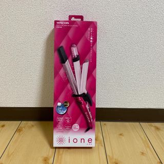 テスコム(TESCOM)の【保証書在中】マイナスイオン 2WAY スチームヘアアイロンione(ヘアアイロン)