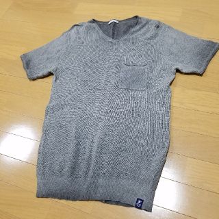 ベイフロー(BAYFLOW)のBAYFLOWベイフローグレーニットVネックT(Tシャツ/カットソー(半袖/袖なし))