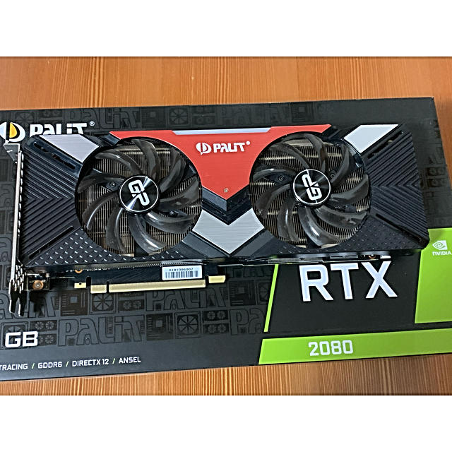 Palit RTX2080 GDR6 GamingProOCPC/タブレット