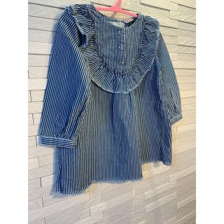 ザラキッズ(ZARA KIDS)の【maity様専用】ZARA KIDS ワンピース&ブラウスセット(ワンピース)