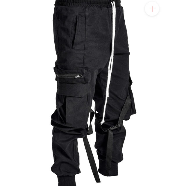 【国内未入荷】LAKENZIE Cargo Pants - Blackワークパンツ/カーゴパンツ