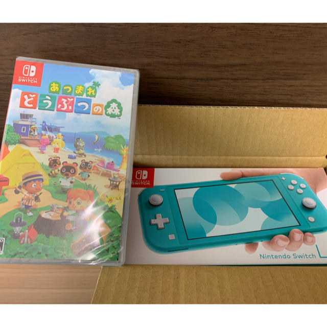 Nintendo Switch Light どうぶつの森セット