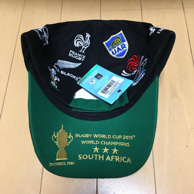 ラグビー ワールドカップ RWC2019 優勝記念キャップ スポーツ/アウトドアのスポーツ/アウトドア その他(ラグビー)の商品写真