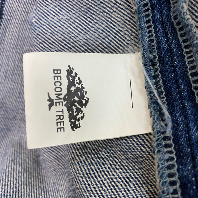 M(エム)のBECOME TREE デニムジャケット レディースのジャケット/アウター(Gジャン/デニムジャケット)の商品写真