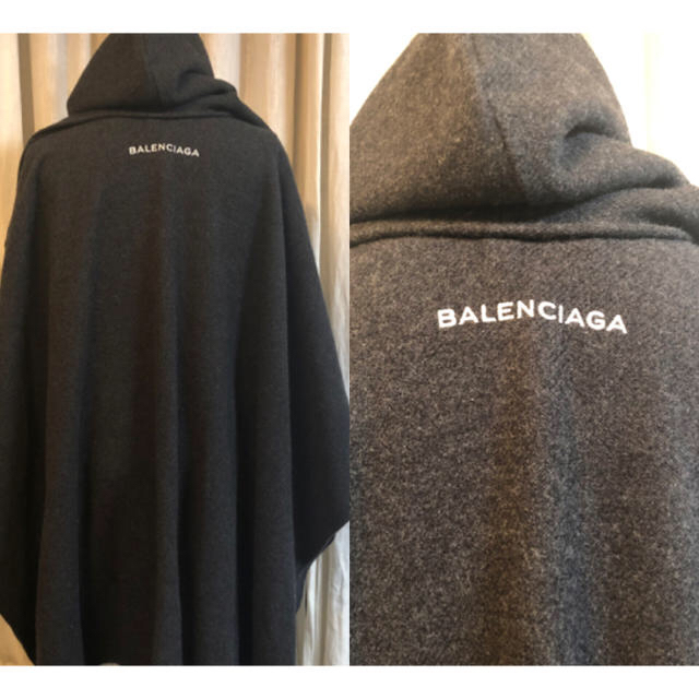 balenciaga コート ポンチョ ストール ショール バレンシアガ