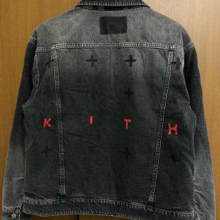 シュプリーム(Supreme)のKith NYCxKSUBI リバーシブルデニムジャケット キス×スビ　シャツ(Gジャン/デニムジャケット)