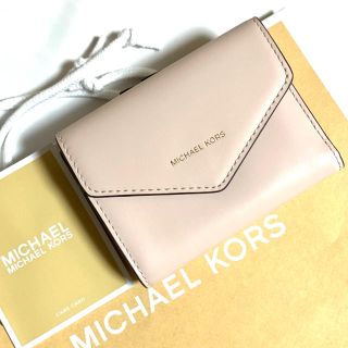 マイケルコース(Michael Kors)の特価！ 可愛い マイケルコース レザー 三つ折り財布 ミニ財布 新品本物(財布)