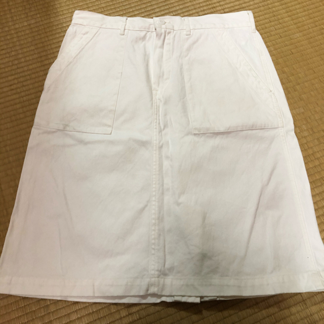 DANTON(ダントン)のダントン　DANTON スカート白 レディースのスカート(ひざ丈スカート)の商品写真