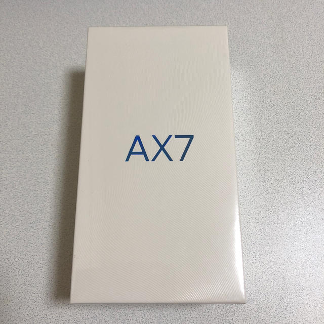 ※本日まで※ 新品未開封　oppo AX7 ゴールド