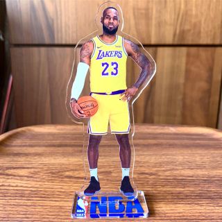 NBA レブロンジェームズ アクリル・パネルスタンド LAKERS(バスケットボール)