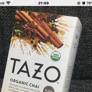 TAZO  オーガニックチャイ　　　19袋(茶)