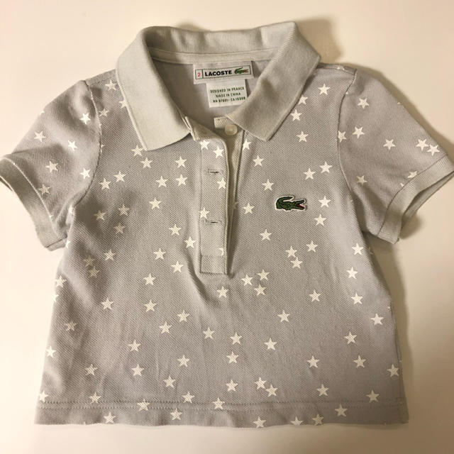 LACOSTE(ラコステ)のラコステ　ポロシャツ キッズ/ベビー/マタニティのベビー服(~85cm)(シャツ/カットソー)の商品写真