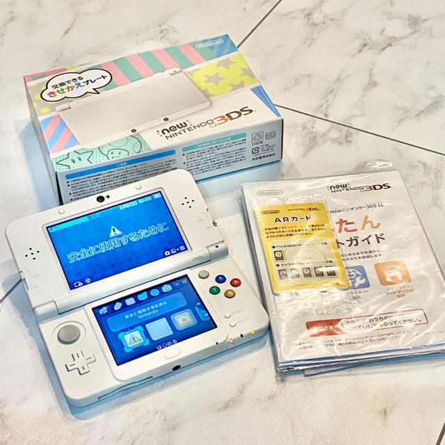 新品同様 Nintendo 3DS NEW ニンテンドー 本体 ホワイト | フリマアプリ ラクマ