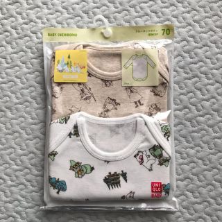 ユニクロ(UNIQLO)のユニクロ ムーミン 長袖 ボディ(ロンパース)