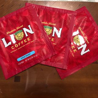 ライオン(LION)のハワイ　LIONコーヒー　3袋(コーヒー)