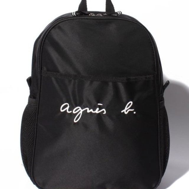 agnes b. - 新品アニエスベーロゴ刺繍リュックサック☆9リットル agnes b. - 新品アニエスベーロゴ刺繍リュックサック☆9リットル