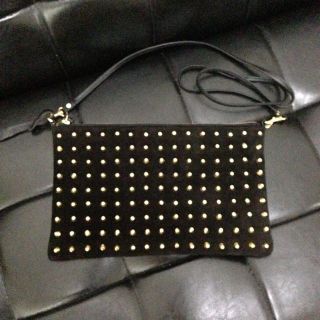 トップショップ(TOPSHOP)の2WAY レザークラッチ(クラッチバッグ)