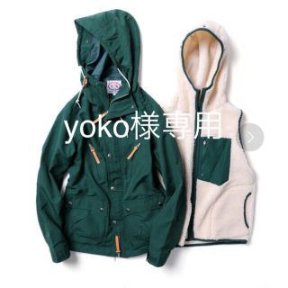 フリークスストア(FREAK'S STORE)の【yoko様専用】ベストボアマウンテンパーカー〈手洗い可・撥水加工〉(ダウンジャケット)