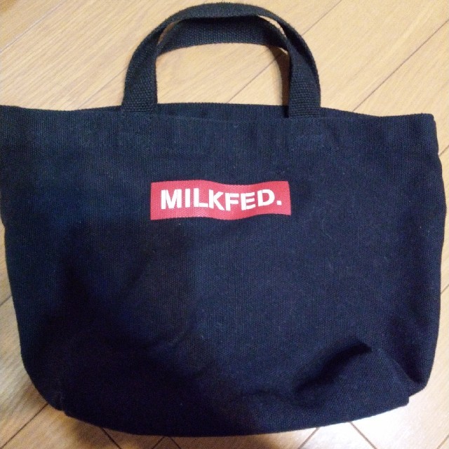 MILKFED.(ミルクフェド)の【値下げ】ミルクフェド　キャンバスミニトートバッグ レディースのバッグ(トートバッグ)の商品写真