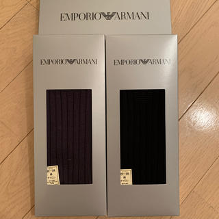 エンポリオアルマーニ(Emporio Armani)のエンポリオアルマーニ・靴下2足(ソックス)