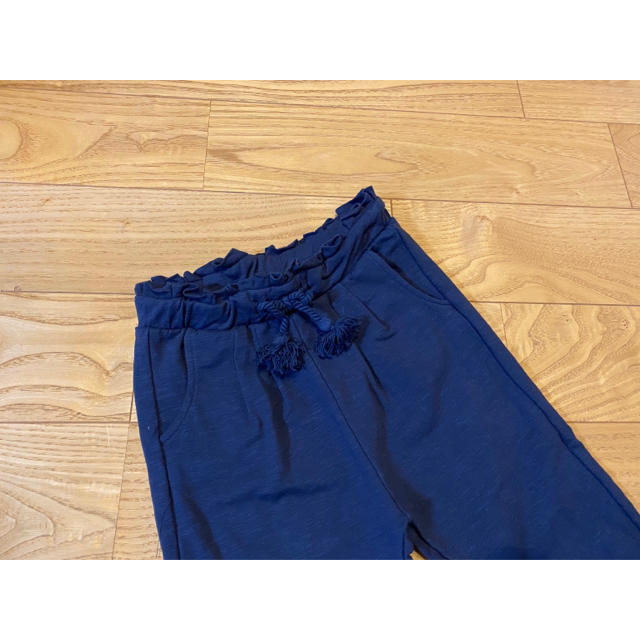 ZARA(ザラ)の未使用 zara baby＊タックカットソーパンツ キッズ/ベビー/マタニティのキッズ服女の子用(90cm~)(パンツ/スパッツ)の商品写真