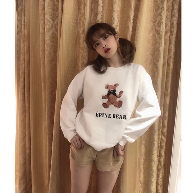 エピヌ epine パーカー スウェットépine bear sweat