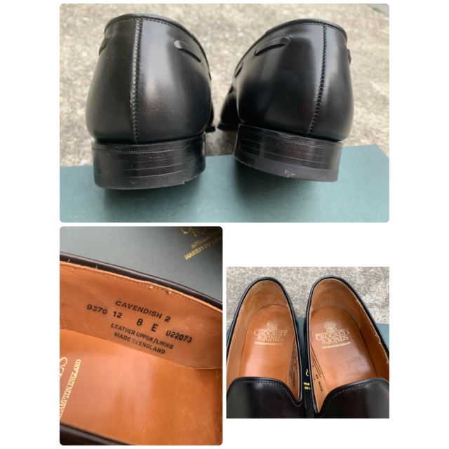 Crockett & Jones Cavendish2 black 黒 80 8