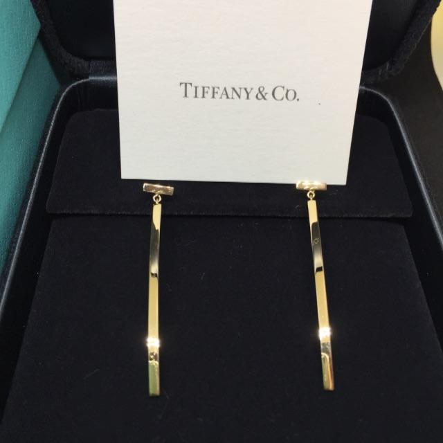 CouponSale◎新品◎TIFFANY ティファニーT ワイヤーバー ピアス