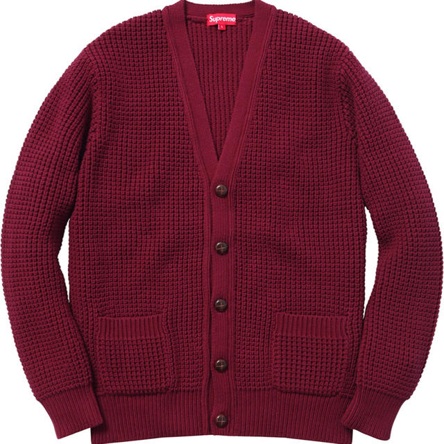 Supreme Waffle Knit Cardigan