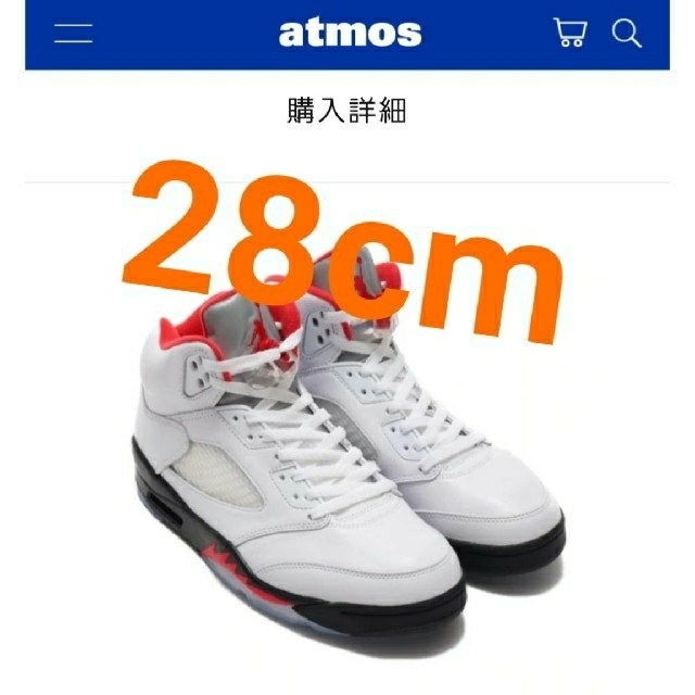 NIKE エアジョーダン5 28cmメンズ