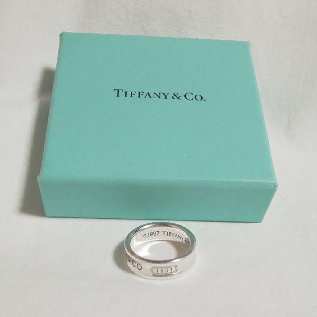 ティファニー TIFFANY & Co. 1837 wide メンズ リング