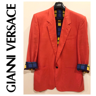 ジャンニヴェルサーチ(Gianni Versace)のGianniVersace シルク100% ジャケット(その他)
