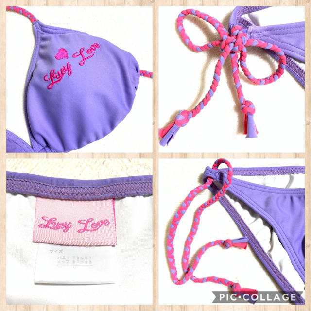 美品 ◆LUCY LOVE◆ 水着 ビキニ ネオン レディースの水着/浴衣(水着)の商品写真