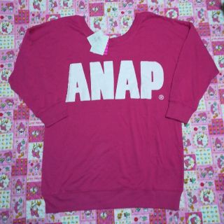 アナップ(ANAP)の新品 ANAP アナップのトップス(カットソー(長袖/七分))