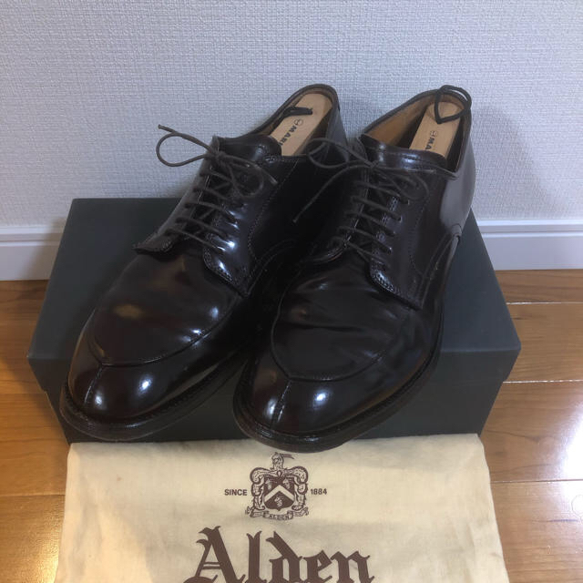 【値下げ】オールデン Alden 54321 Vチップ　コードバン靴/シューズ