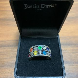 未使用 Justin Davis  DUO CHARM 17号　箱 証明書付き