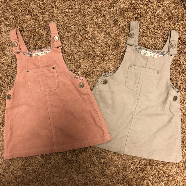 ZARA KIDS(ザラキッズ)の☆２枚セット☆ ZARA 可愛いワンピース 92cm キッズ/ベビー/マタニティのキッズ服女の子用(90cm~)(ワンピース)の商品写真