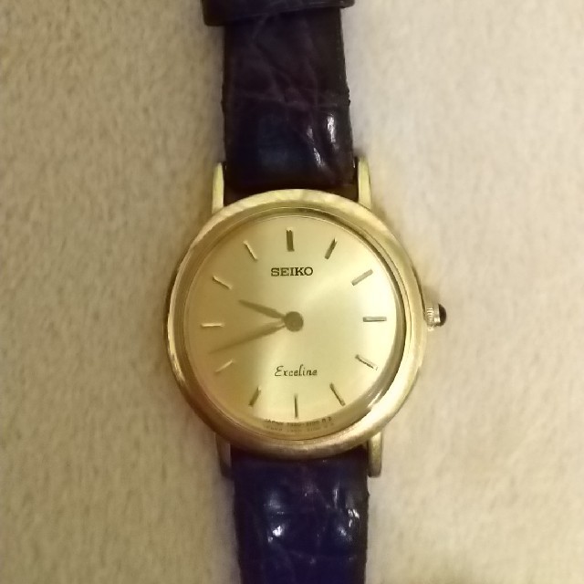 SEIKO(セイコー)のセイコー エクセリーヌ18KT レディースのファッション小物(腕時計)の商品写真