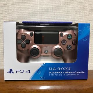 プレイステーション4(PlayStation4)の【新品未開封】ワイヤレスコントローラー(DUALSHOCK 4) ローズゴールド(その他)