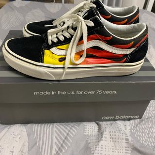 ヴァンズ(VANS)のVANS オールドスクール 26.5 FLAME(スニーカー)