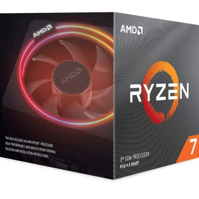 AMD Ryzen 7 3700XPCパーツ