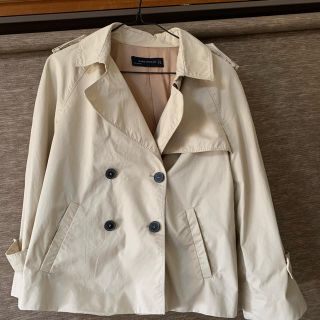 ザラ(ZARA)のZARA ベージュ　スプリングコート(スプリングコート)